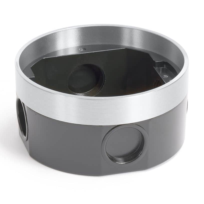 Round Shallow Die Cast Aluminum Floor Box