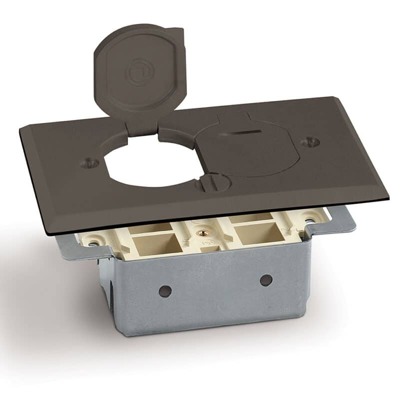 Comm./Data Plate Assembly (No Box) – Dark Bronze Cover